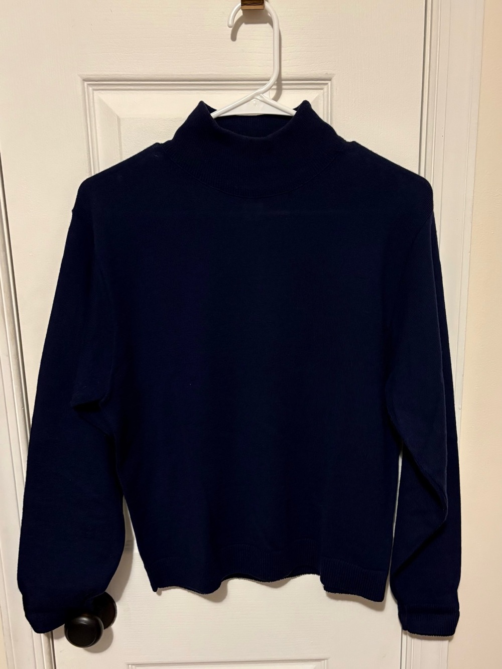 Petite Pendleton Vintage 100% Virgin Wool Mock Neck Pullover - PM